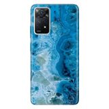 Senada Xiaomi Redmi Note 11 Pro 5G İle Uyumlu Kılıf 0.4Mm Lazer Kesim Silikon Mavi Ametist Uyumlu