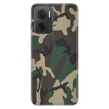 Senada Xiaomi Redmi Note 11E İle Uyumlu Kılıf 0.4Mm Silikon Desenli Asker Deseni
