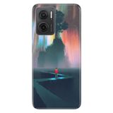 Senada Xiaomi Redmi Note 11E İle Uyumlu Kılıf 0.4Mm Silikon Desenli Big Tree