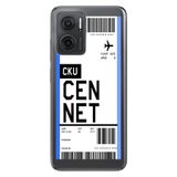 Senada Xiaomi Redmi Note 11E İle Uyumlu Kılıf 0.4Mm Silikon Desenli Cennet Uçak Bileti
