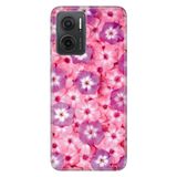 Senada Xiaomi Redmi Note 11E İle Uyumlu Kılıf 0.4Mm Silikon Desenli Çiçekli Sss