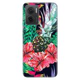 Senada Xiaomi Redmi Note 11E İle Uyumlu Kılıf 0.4Mm Silikon Desenli Çizim Çiçekler