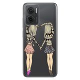 Senada Xiaomi Redmi Note 11E İle Uyumlu Kılıf 0.4Mm Silikon Desenli Dost