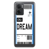 Senada Xiaomi Redmi Note 11E İle Uyumlu Kılıf 0.4Mm Silikon Desenli Dream Uçak Bileti