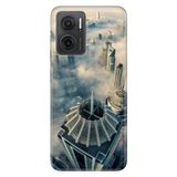 Senada Xiaomi Redmi Note 11E İle Uyumlu Kılıf 0.4Mm Silikon Desenli Dubai Manzara