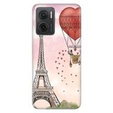Senada Xiaomi Redmi Note 11E İle Uyumlu Kılıf 0.4Mm Silikon Desenli Eiffel