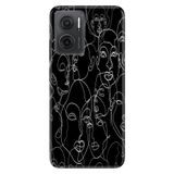 Senada Xiaomi Redmi Note 11E İle Uyumlu Kılıf 0.4Mm Silikon Desenli Face