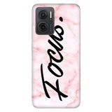 Senada Xiaomi Redmi Note 11E İle Uyumlu Kılıf 0.4Mm Silikon Desenli Focus Mermer
