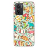 Senada Xiaomi Redmi Note 11E İle Uyumlu Kılıf 0.4Mm Silikon Desenli Food Story
