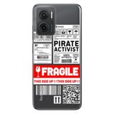 Senada Xiaomi Redmi Note 11E İle Uyumlu Kılıf 0.4Mm Silikon Desenli Fragile