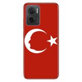 Senada Xiaomi Redmi Note 11E İle Uyumlu Kılıf 0.4Mm Silikon Desenli Gazimustafa