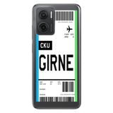 Senada Xiaomi Redmi Note 11E İle Uyumlu Kılıf 0.4Mm Silikon Desenli Girne Uçak Bileti