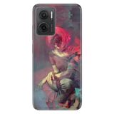 Senada Xiaomi Redmi Note 11E İle Uyumlu Kılıf 0.4Mm Silikon Desenli Gizemli Kız