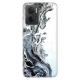 Senada Xiaomi Redmi Note 11E İle Uyumlu Kılıf 0.4Mm Silikon Desenli Granit Mermer