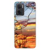 Senada Xiaomi Redmi Note 11E İle Uyumlu Kılıf 0.4Mm Silikon Desenli Günbatımı,Color453