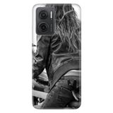 Senada Xiaomi Redmi Note 11E İle Uyumlu Kılıf 0.4Mm Silikon Desenli Harleymoto Girl