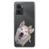 Senada Xiaomi Redmi Note 11E İle Uyumlu Kılıf 0.4Mm Silikon Desenli Hasky Dost