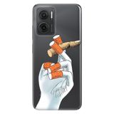 Senada Xiaomi Redmi Note 11E İle Uyumlu Kılıf 0.4Mm Silikon Desenli Hayatı Sev