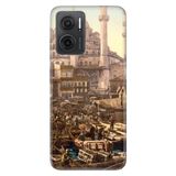 Senada Xiaomi Redmi Note 11E İle Uyumlu Kılıf 0.4Mm Silikon Desenli Istanbul