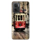 Senada Xiaomi Redmi Note 11E İle Uyumlu Kılıf 0.4Mm Silikon Desenli Istiklal Taksim