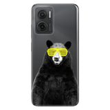 Senada Xiaomi Redmi Note 11E İle Uyumlu Kılıf 0.4Mm Silikon Desenli Kanye Bear