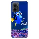 Senada Xiaomi Redmi Note 11E İle Uyumlu Kılıf 0.4Mm Silikon Desenli Kayıp Balık