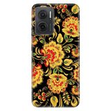 Senada Xiaomi Redmi Note 11E İle Uyumlu Kılıf 0.4Mm Silikon Desenli Khokhloma