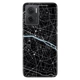 Senada Xiaomi Redmi Note 11E İle Uyumlu Kılıf 0.4Mm Silikon Desenli Kroki Şehir