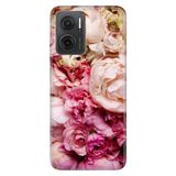 Senada Xiaomi Redmi Note 11E İle Uyumlu Kılıf 0.4Mm Silikon Desenli Kuru Çiçek