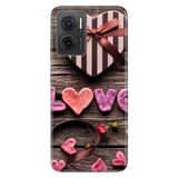 Senada Xiaomi Redmi Note 11E İle Uyumlu Kılıf 0.4Mm Silikon Desenli Love Suss