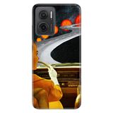 Senada Xiaomi Redmi Note 11E İle Uyumlu Kılıf 0.4Mm Silikon Desenli Mars'A Yolculuk