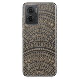Senada Xiaomi Redmi Note 11E İle Uyumlu Kılıf 0.4Mm Silikon Desenli Mat Mandala