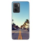 Senada Xiaomi Redmi Note 11E İle Uyumlu Kılıf 0.4Mm Silikon Desenli Miami Sunset