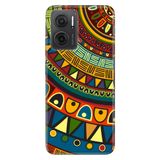 Senada Xiaomi Redmi Note 11E İle Uyumlu Kılıf 0.4Mm Silikon Desenli Mısır Grafik
