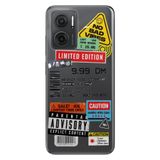 Senada Xiaomi Redmi Note 11E İle Uyumlu Kılıf 0.4Mm Silikon Desenli Mix Sticker