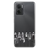 Senada Xiaomi Redmi Note 11E İle Uyumlu Kılıf 0.4Mm Silikon Desenli Modası