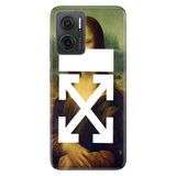 Senada Xiaomi Redmi Note 11E İle Uyumlu Kılıf 0.4Mm Silikon Desenli Mona.Lisa Vintage