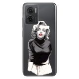 Senada Xiaomi Redmi Note 11E İle Uyumlu Kılıf 0.4Mm Silikon Desenli Monroe
