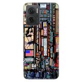 Senada Xiaomi Redmi Note 11E İle Uyumlu Kılıf 0.4Mm Silikon Desenli Newyork Like