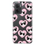 Senada Xiaomi Redmi Note 11E İle Uyumlu Kılıf 0.4Mm Silikon Desenli Panda