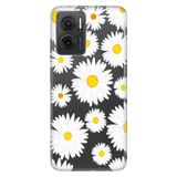 Senada Xiaomi Redmi Note 11E İle Uyumlu Kılıf 0.4Mm Silikon Desenli Papatya,Color866