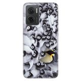 Senada Xiaomi Redmi Note 11E İle Uyumlu Kılıf 0.4Mm Silikon Desenli Penguenler