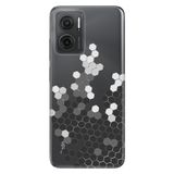Senada Xiaomi Redmi Note 11E İle Uyumlu Kılıf 0.4Mm Silikon Desenli Petek Volume
