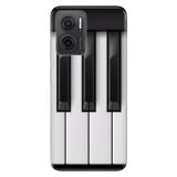 Senada Xiaomi Redmi Note 11E İle Uyumlu Kılıf 0.4Mm Silikon Desenli Piyano,Color167