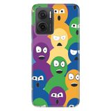 Senada Xiaomi Redmi Note 11E İle Uyumlu Kılıf 0.4Mm Silikon Desenli Renkli Ordu