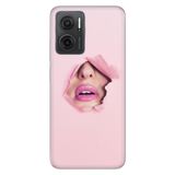 Senada Xiaomi Redmi Note 11E İle Uyumlu Kılıf 0.4Mm Silikon Desenli Saklı Aşk