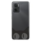 Senada Xiaomi Redmi Note 11E İle Uyumlu Kılıf 0.4Mm Silikon Desenli Şaşkın Kedi