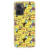 Senada Xiaomi Redmi Note 11E İle Uyumlu Kılıf 0.4Mm Silikon Desenli Smile,Color203