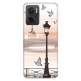 Senada Xiaomi Redmi Note 11E İle Uyumlu Kılıf 0.4Mm Silikon Desenli Sonbahar,Color283