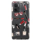 Senada Xiaomi Redmi Note 11E İle Uyumlu Kılıf 0.4Mm Silikon Desenli Tarz Moda